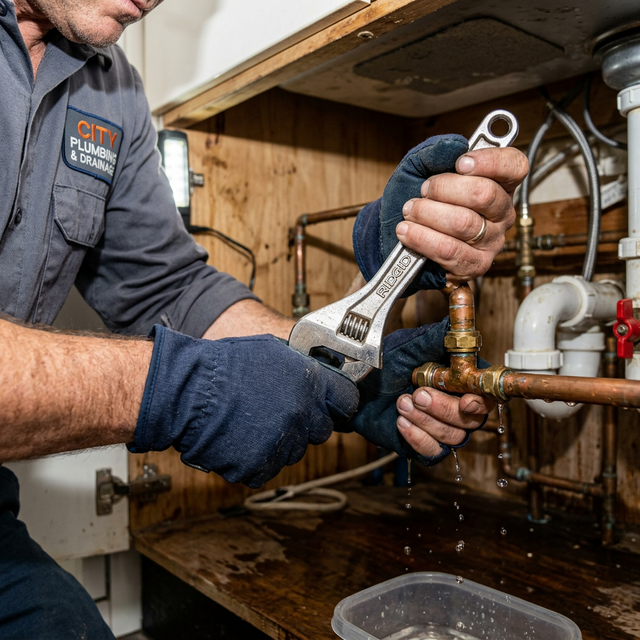 Réparation de fuites